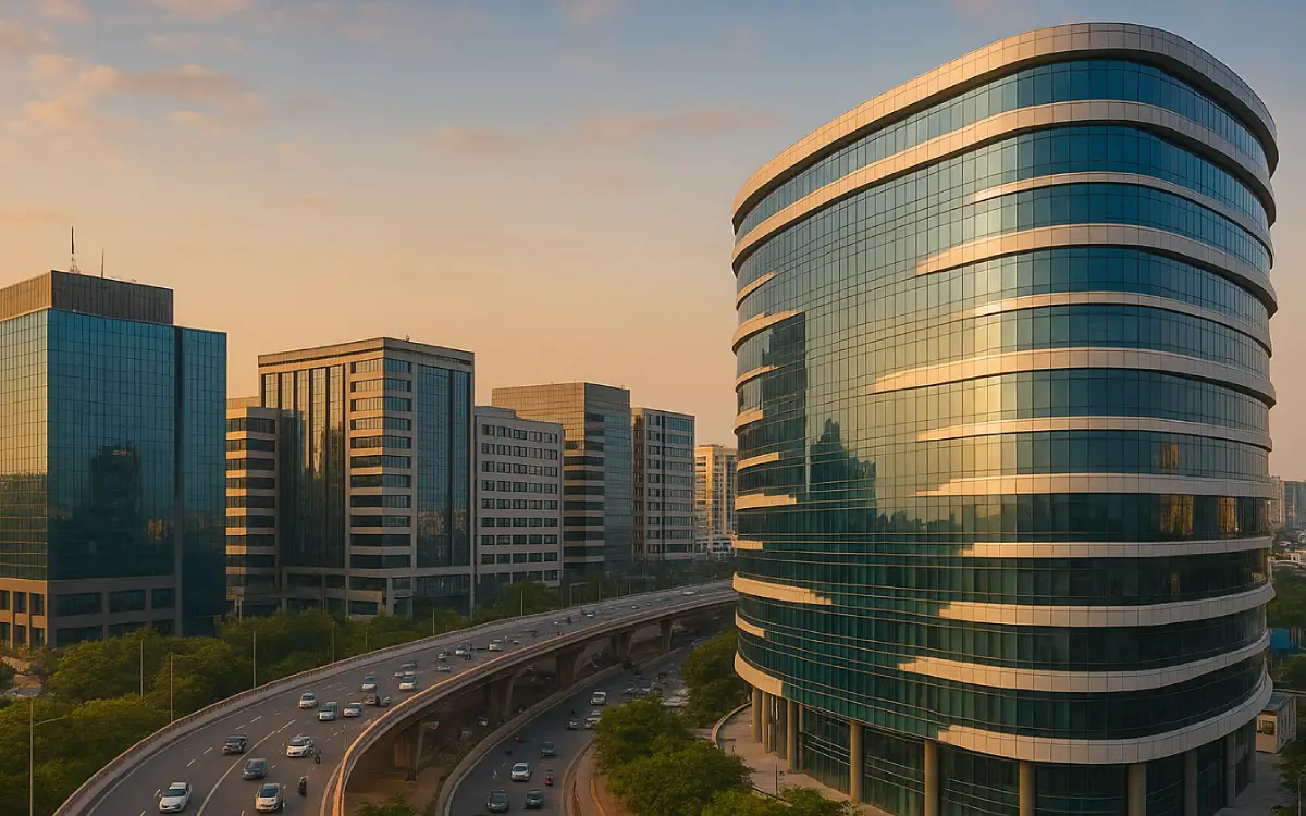 Hyderabad skyline
