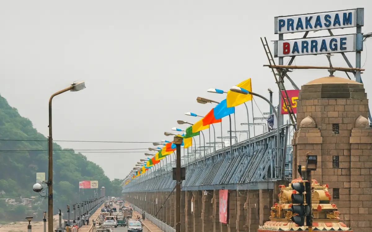 Vijayawada skyline