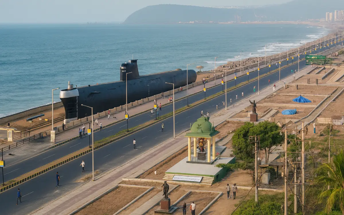 Vizag skyline